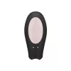 SATISFYER – Double Joy párvibrátor app vezérléssel, újratölthető, fekete