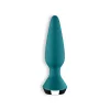 SATISFYER – Plug-ilicious 1 vibrációs anál plug, újratölthető, türkiz, 13,5 cm
