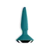 SATISFYER – Plug-ilicious 1 vibrációs anál plug, újratölthető, türkiz, 13,5 cm