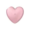 SATISFYER – Cutie Heart léghullámos csiklóizgató, újratölthető, rózsaszín