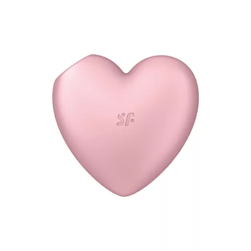 SATISFYER – Cutie Heart léghullámos csiklóizgató, újratölthető, rózsaszín