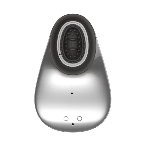 INNOVATION – Twitch handsfree újratölthető szívó- és vibrációs csiklóizgató, ezüst