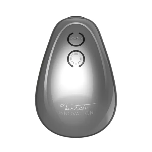INNOVATION – Twitch handsfree újratölthető szívó- és vibrációs csiklóizgató, ezüst