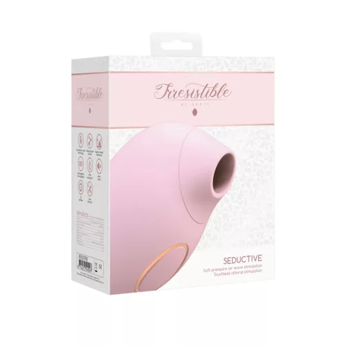 IRRESISTIBLE – Seductive újratölthető léghullámos csiklóizgató, rózsaszín