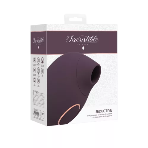 IRRESISTIBLE – Seductive újratölthető léghullámos csiklóizgató, lila