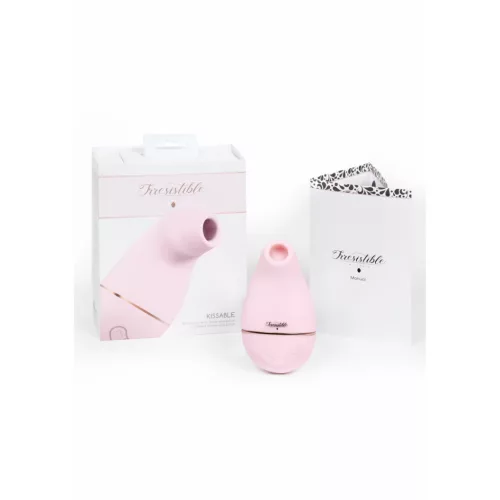 IRRESISTIBLE – Kissable léghullámos csiklóizgató, újratölthető, rózsaszín