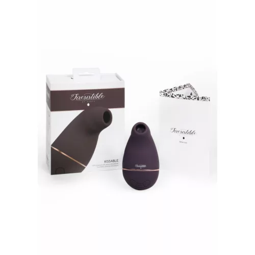 IRRESISTIBLE – Kissable léghullámos csiklóizgató, újratölthető, lila