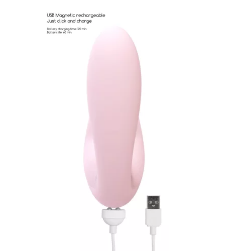 IRRESISTIBLE – Desirable hajlítható léghullámos vibrátor, újratölthető, rózsaszín