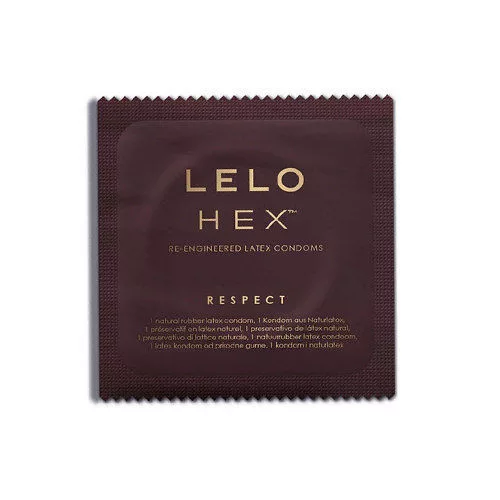 LELO – HEX Respect óvszer, extra nagy méret, 3 db