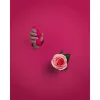 LOVELINE – Távirányítós vibrációs tojás, újratölthető, eperpiros