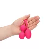 LOVELINE – 2 részes rezgő Kegel-golyó szett, epres piros
