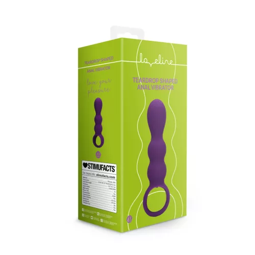 LOVELINE – Csepp alakú anál plug, nagy, lila
