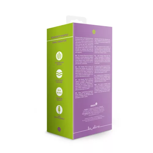 LOVELINE – Csepp alakú anál plug, nagy, lila