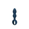 LOVELINE – Csepp alakú anál plug, közepes, kék