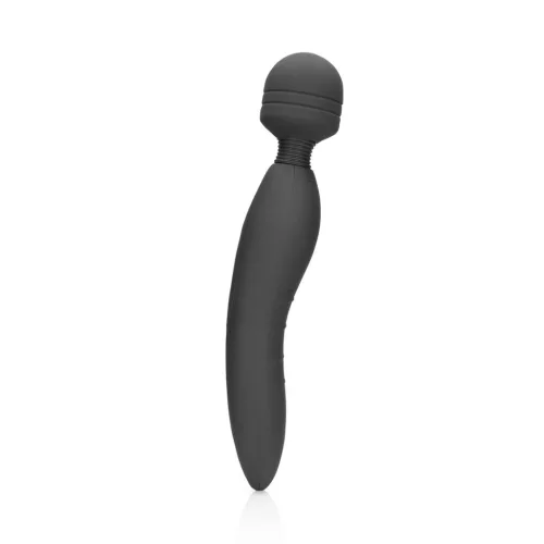 LOVELINE – Charbone nagy teljesítményű wand vibrátor, újratölthető, grafitszürke