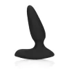 LOVELINE – Sima vibrációs anál plug távirányítóval, újratölthető, fekete