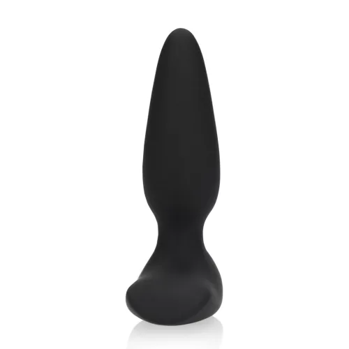 LOVELINE – Sima vibrációs anál plug távirányítóval, újratölthető, fekete