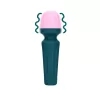 LOVELINE - Mini Wand vibrációs masszírozó, 7 rezgésmód, újratölthető, óceánkék