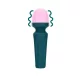 LOVELINE - Mini Wand vibrációs masszírozó, 7 rezgésmód, újratölthető, óceánkék