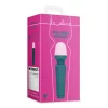 LOVELINE - Mini Wand vibrációs masszírozó, 7 rezgésmód, újratölthető, óceánkék