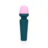 LOVELINE - Mini Wand vibrációs masszírozó, 7 rezgésmód, újratölthető, óceánkék