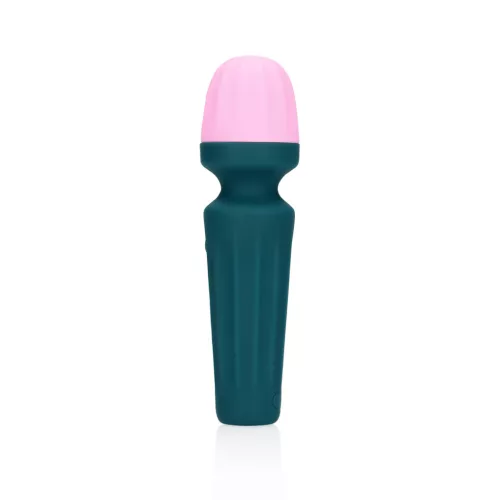 LOVELINE - Mini Wand vibrációs masszírozó, 7 rezgésmód, újratölthető, óceánkék