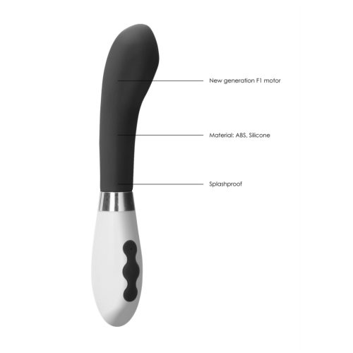 LUNA – Apollo újratölthető G-pont vibrátor, fekete