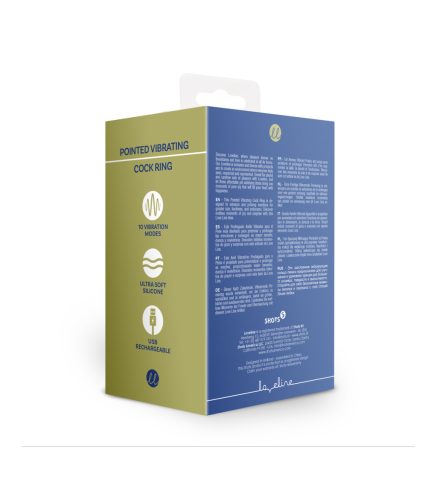 LOVELINE - Akkus vibrációs péniszgyűrű, kék