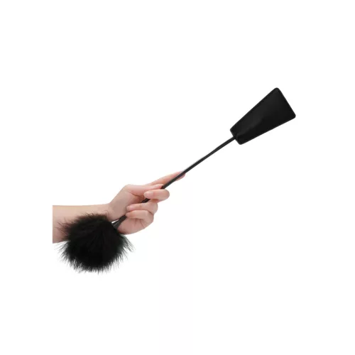 OUCH! – Tollas lovaglópálca, fekete, 45 cm