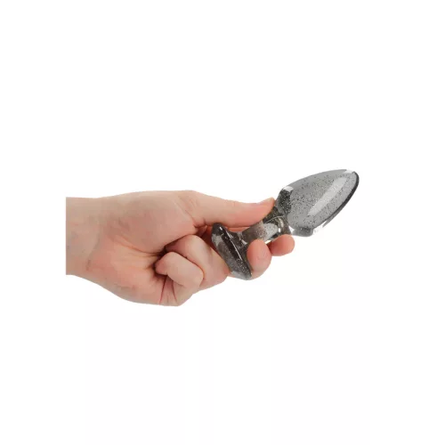 OUCH! – Akril anál plug szett, áttetsző ezüst, 3 méret