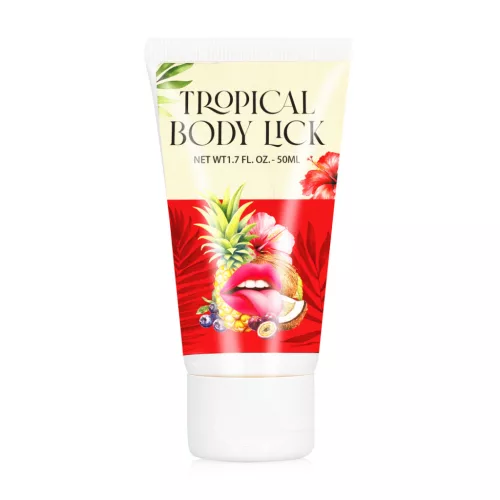 PHARMQUESTS – Tropical ízű nyalogatható testzselé, 50 ml