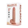 REALROCK – Vibráló és lökő dildó tapadókoronggal, újratölthető, 20,5 cm