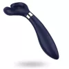 SATISFYER - Endless Fun újratölthető, multifunkciós párvibrátor, kék