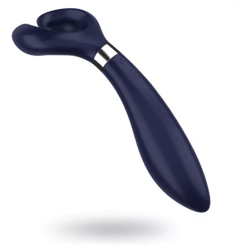 SATISFYER - Endless Fun újratölthető, multifunkciós párvibrátor, kék