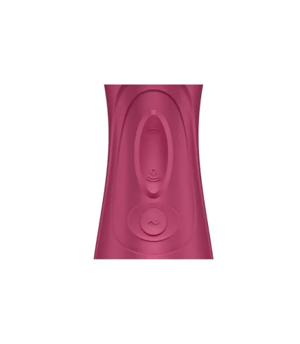 SATISFYER - Pro 2 Gen 3 újratölthető, okos, léghullámos csiklóizgató, piros