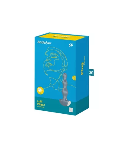 SATISFYER - Lolli Plug 2 vibrációs anál plug, újratölthető