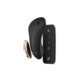   SATISFYER – Little Secret bugyiba rögzíthető  vibrátor távirányítóval és appvezérléssel, újratölthető