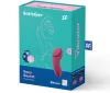 SATISFYER - Sexy Secret okos bugyivibrátor, újratölthető, applikációs, piros
