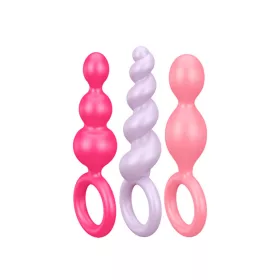 SATISFYER - Booty Call anál plug szett, színes, 3 részes