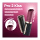 SATISFYER - Pro 2 Kiss léghullámos rúzs vibrátor, újratölthető