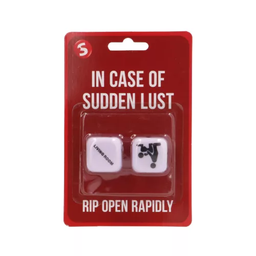 S-LINE – In Case Of Sudden Lust erotikus dobókocka játék