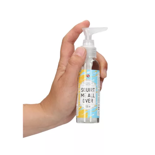 S-LINE – Vízbázisú síkosító, 100 ml, (Squirt Me All Over)