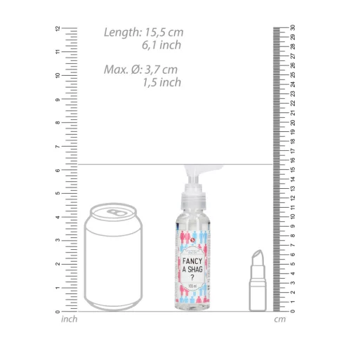 S-LINE – Extra sűrű vízbázisú síkosító, 100 ml, (Fancy A Shag?)