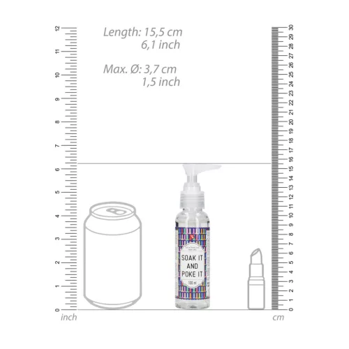 S-LINE – Extra sűrű vízbázisú síkosító, 100 ml (Soak It And Poke It)