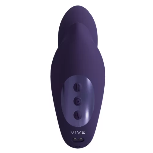 VIVE – Yuki kétmotoros újratölthető vibrátor masszírozó gyöngyökkel